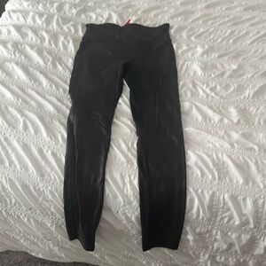 Spanx faux leather leggings